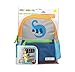 Alphabetz Dino Toddler Backpack with Safety Harness Leash, Blue, Green, Gray, Universal Size, for Boy