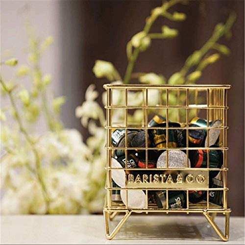 WEHOLY Filtro per caffettiera Macchina per caffè Porta Capsule per caffè Cestello portaoggetti da scrivania in Acciaio… - immagine 3