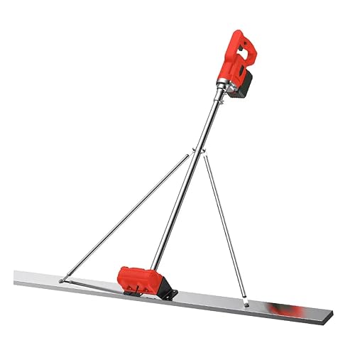 Concrete Power Screed 4 ft Aluminum Straight Edge Bar Set With 4-stroke Vibrating Motor And Adjustable Handles 6500rpm Concrete Power Screed 4 ft Aluminum Straight Edge Bar Set With 4-stroke Vibrating Motor And Adjustable Handles 6500rpm