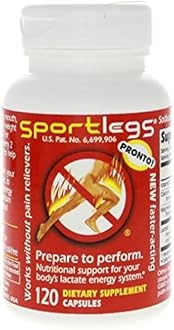 SportLegs Supplement Bottle of 120 Capsules