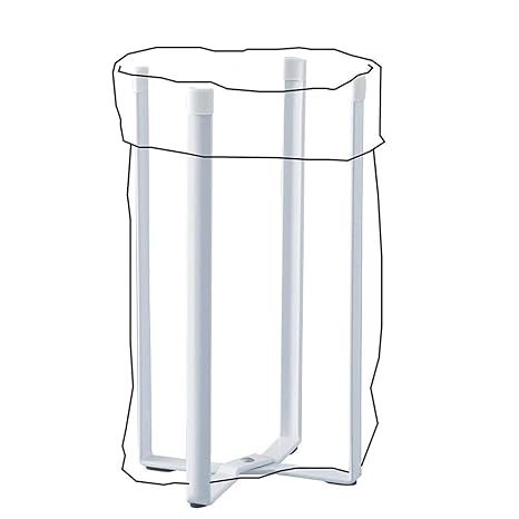 Plastic Bag Dryer And Mug Tree With Non Slip Bottom For Kitchen