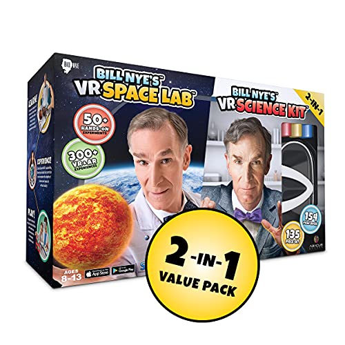 Abacus Brands Bill Nye's VR Science Kit and VR Space Lab Virtual