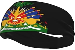 BASSYIL Sports Headband Moisture Wicking Sweatband for Men Women Running Cycling Yoga Fitness Workout