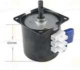 CHANCS 220V 50RPM Synchronous Gear Motor for BBQ Rotisserie with Bracket Holder view 4