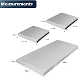 iSTYLE MODE 3 Pieces Replacement Cushions Set for Rattan Chairs Grey view 5