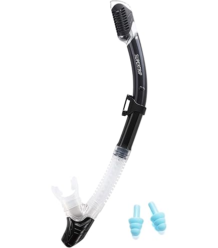 Scuba Choice Fermasnorkel In Silicone Per Immersione E Snorkeling – Colore Nero, Universale, Resistente E Flessibile