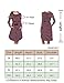 Larenba Womens Long Sleeve Stripe Maternity Nursing Dress for Breastfeeding