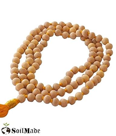 SoilMade Tulsi Mala (Full Size, Clear)