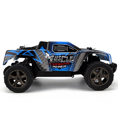 RC Cars,KINGBOT 20MPH 1:18 Scale 2.4Ghz High Speed Radio Control Hobby Trucks with 50M Remote Control Racing Cars