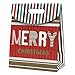 Gift Boutique Small Christmas Cookie Tent Boxes Foldover Gift Bags with Handles 12 Pack 4 Holiday Designs for Easy Wrapping Packaging Kids Presents Prizes Treat Candy Party Favor & Stocking Stuffers