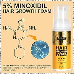 Minoxidil for Men 5% Minoxidil Foam for Hair growth