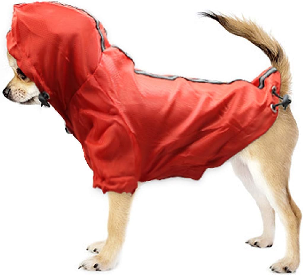Puppy Dog Raincoats for Small Dogs Waterproof Puppy Raincoat Pet Lightweight Rain Jacket for Small Dogs