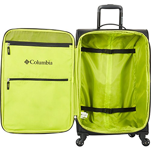 Columbia 3 Piece Expandable Spinner Luggage Set, Black Camo Pricepulse