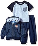 American Hawk Baby Boys 3 Piece Jog Set (More Styles Available)