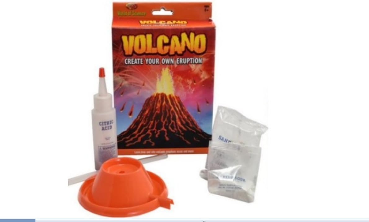 Gifts for Boys and Girls Volcano Educational Kit Create Eruptions Science Experiments
