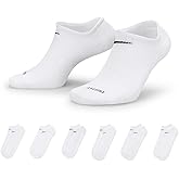 Nike Unisex Adult Everyday Lightweight Training No-Show Socks (6 Pairs)