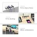 Cable Management Cord Organizer ORICO 1 Channel Desk Cable Clips Wire Cord Holder for Power Cords and Charging Accessory Cables, Mouse Cable, PC, Office and Home (Black, 10PCS)