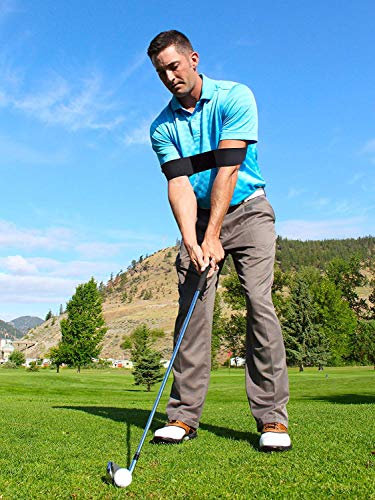 image for Podinor Golf Swing Training Aid Arm Band Posture Motion Correction Pra