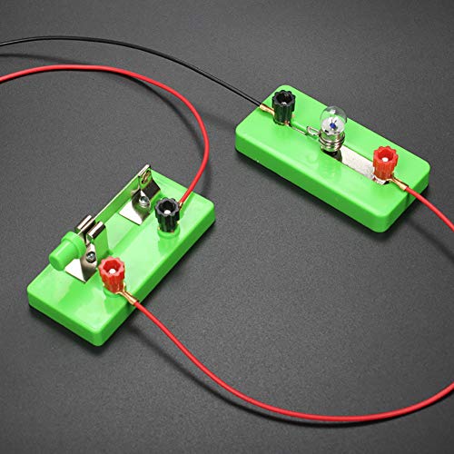 LeSharp Single Pole Dual Throw Switch Laboratory Physical Experiment Equipment Teaching Tool Education Kids Toy Circuit Teaching 5pcs - Thumbnail 5