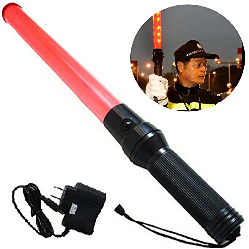 OUKU Outdoor Safety Traffic Signal Warning LED Light Flashing Wand Baton Traffic Baton Sticks / Light Sticks / LED Baton / Fire Warning Lights Vehicle Emergency Bar