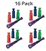 Kicko Collapsible Plastic Telescopes - Pack of 16-2.5 Inches Extends to 5 inches Assorted Colors - for Kids Boys and Girls Party Favors, Bag Stuffers, Fun, Toy, Prize