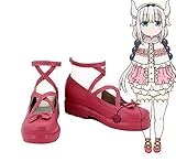 Miss Kobayashi's Dragon Maid Kanna Kamui Cosplay Shoes Boots Custom Made