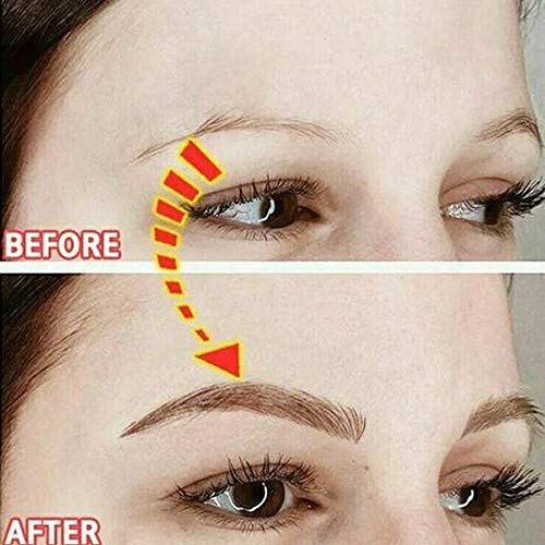 TMYIOYC Eyebrow Tattoo Stickers, 8 Styles Eyebrow Shapes Imitation Waterproof Natural Eyebrow Shaper Brow Makeup Grooming Shaping for Women & Man (88 Pairs)