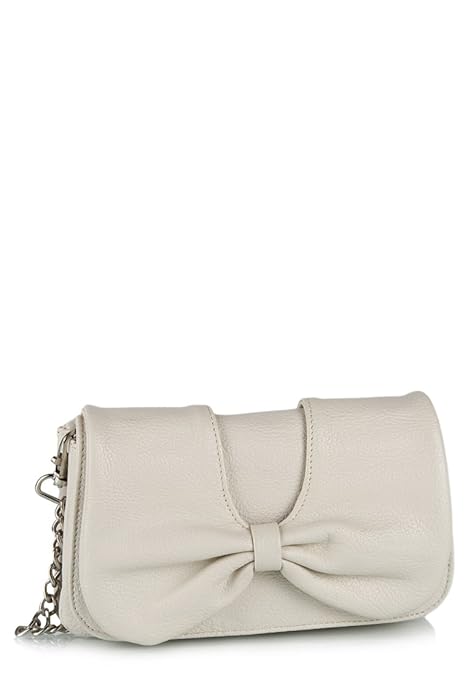 Butterflies Womens Clutch (Off-White) (BNS 2118)