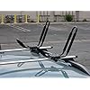 9sparts-2-Pairs-J-Bar-Kayak-Canoe-Inflatable-Boat-Wakeboard-Waveboard-Paddleboard-Snowboard-Ski-Roof-Rack-Carrier-Car-SUV-Truck-Jeep-Roof-Top-Mount-With-Straps