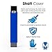 Majide Ultra Thin Vapor Case Compatible with JUUL | 3-in-1 Protection Technology and Hybrid Drop Protection - Never Lose Your Device Again! (Blue)