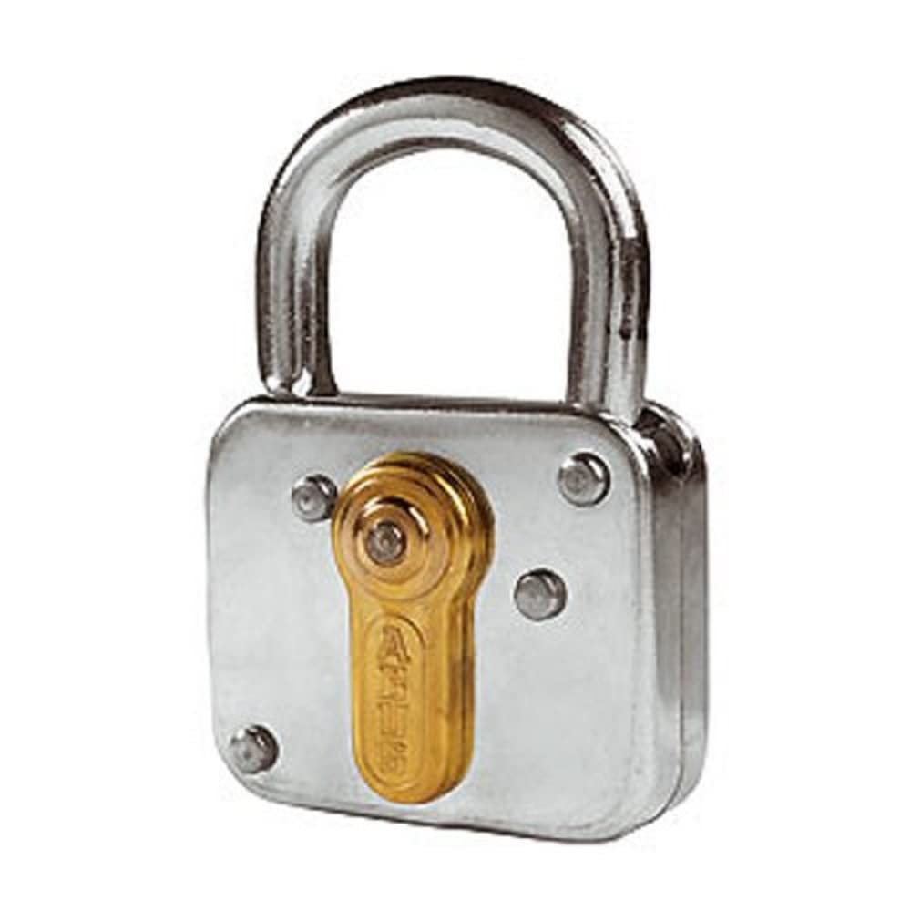 ABUS Padlock 235Z/50 - for bicycle baskets, drawers, cupboards, barns and much more. - corrosion-resistant - galvanised-chromated steel housing - ABUS security level 3