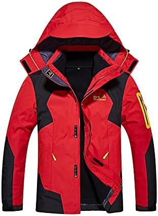 Windproof Snow Ski Jackets for Men Winter Waterproof Skiing 3-in-1 Breathable