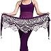 Wuchieal Women's Belly Dance Belt belly dance beginner Hip Scarf Warp skirt