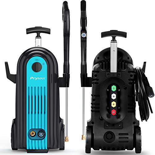 PRYMAX Pressure Washer 3000 PSI 1.85 GPM Brushless Induction Car Electric Power Washer with Foam Cannon and Interchangeable Nozzles