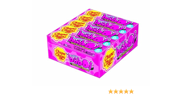 Chupa Chups Big Babol Tutti Frutti Kaugummi 20Er Display, 1Er Pack (1 X 552  G Packung) : Suckers And Lollipops : Grocery & Gourmet Food - Amazon.com