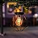 Solar Lanterns Outdoor Hanging - Sunwind LED Garden Table Lamps Solar Powered Edison Filament Bulbs for Patio Backyard Courtyard Lawn Landscape Decor (A60 Filament Bulb)