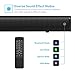 Sound Bar, Bluetooth Surround Sound Bar speaker 29.5-Inches 2.0 Channel Home TV Soundbar with 50 Watts Speakers Wired and Wireless for TV/PC/Tablet/Smartphone (Included 3.5mm Audio Cable, Dual Connect