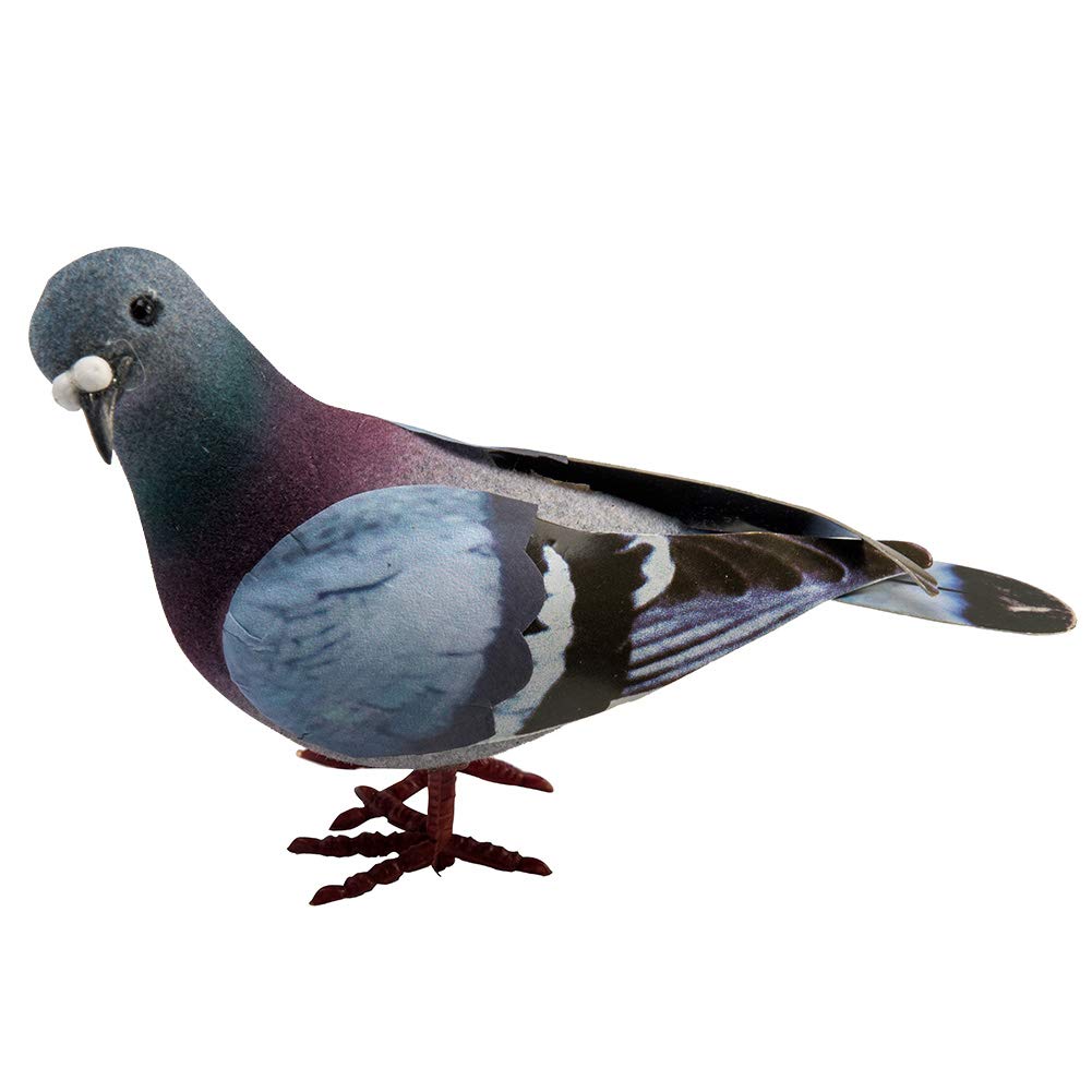 Artificial Simulated Foam Birds, Artificial Compression Foam Simulation Pigeon, Mini Home Decoration Garden Ornaments for Wedding Miniature Imitation Animal Fake Pigeon(random)