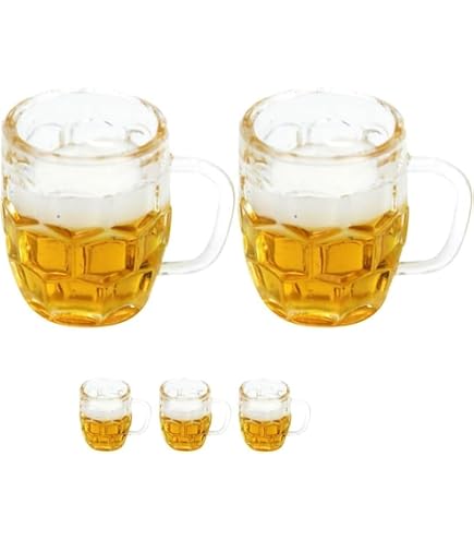 Ensemble de tasses à thé et soucoupes miniatures pour maison de poupée