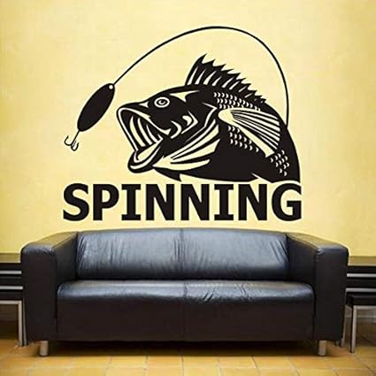 JXMN Pegatina de Cazador de Pesca, calcomanía de tiburón, Cubo