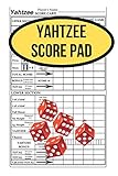 Yahtzee Score Pad: 120 Yahtzee Score Sheet, Game Record Score Keeper Book, Score Card