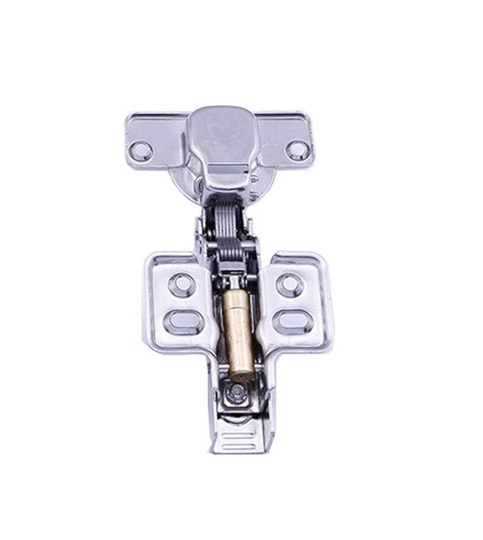 Restbuy 2Pcs Stainless Steel Rolling Soft Slow Close Kitchen Door Hinges