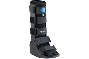 United Ortho Air Cam Walker Fracture Boot, Medium, Black