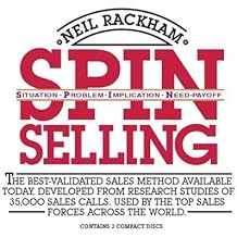 Spin Selling by Rackham, Neil, et al (2008) Audio CD