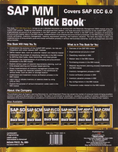 SAP MM (Covers SAP ECC 6.0) Black Book 1
