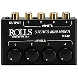 Rolls MX42 Stereo Mini Mixer