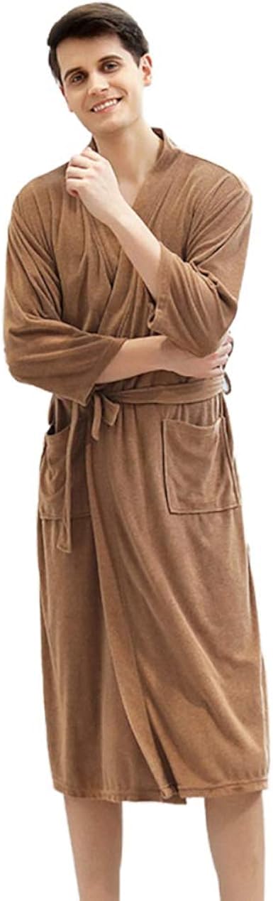 mens cotton bathrobe amazon