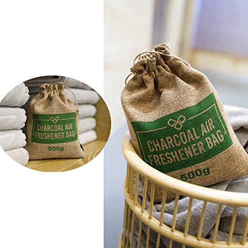 VITCHELO Bamboo Activated Charcoal Dehumidifier, Car Air Freshener