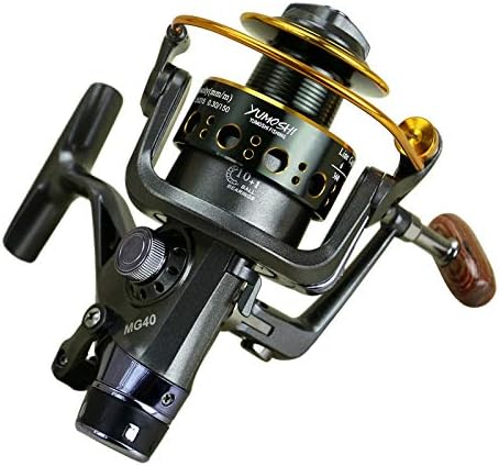 YUMOSHI New Fishing Spinning Reel 10+1 BB Front and Rear Drag Fishing Accessories carp Fishing Outdoor Wheel Sea Fishing Tackle Pesca