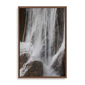 Framed Waterfall Home Artwork for Living Room Bedroom